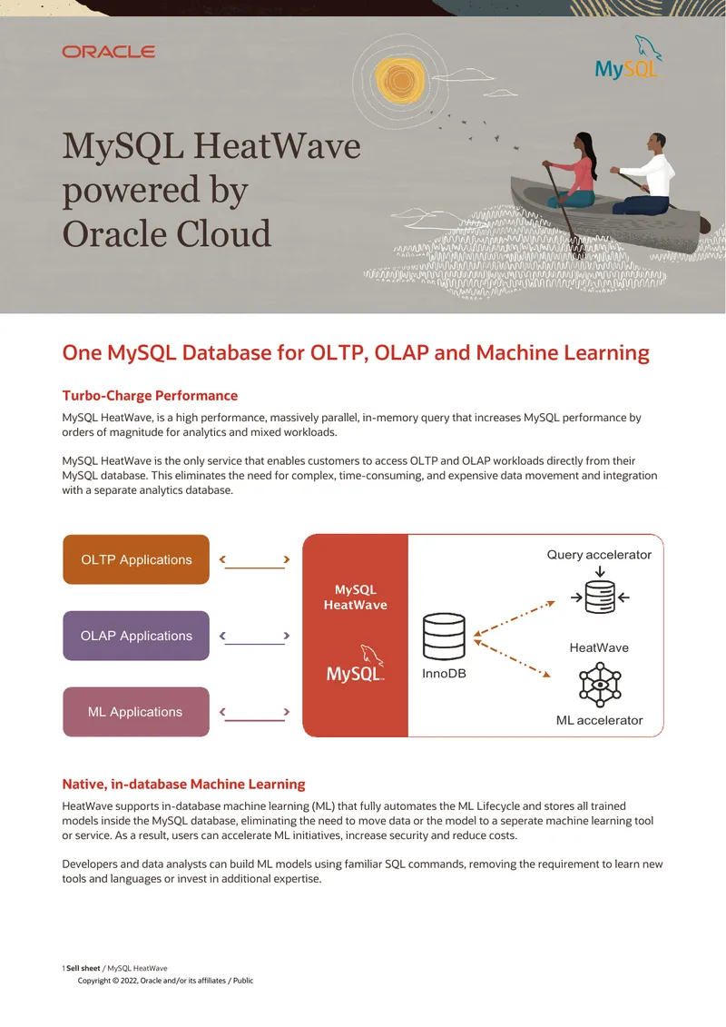 MySQL HeatWave Performance and Benefits Overview