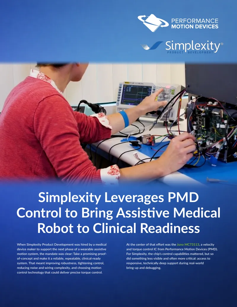 Assistive Medical Robot Development Case Study