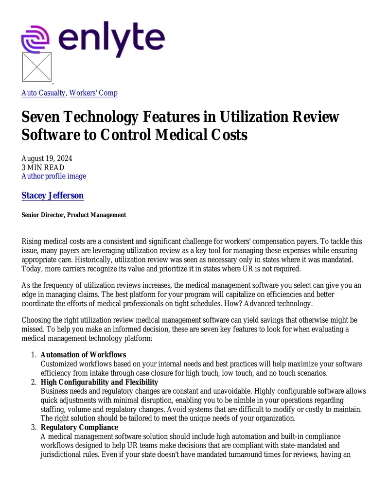 Key Features for Medical Management Software