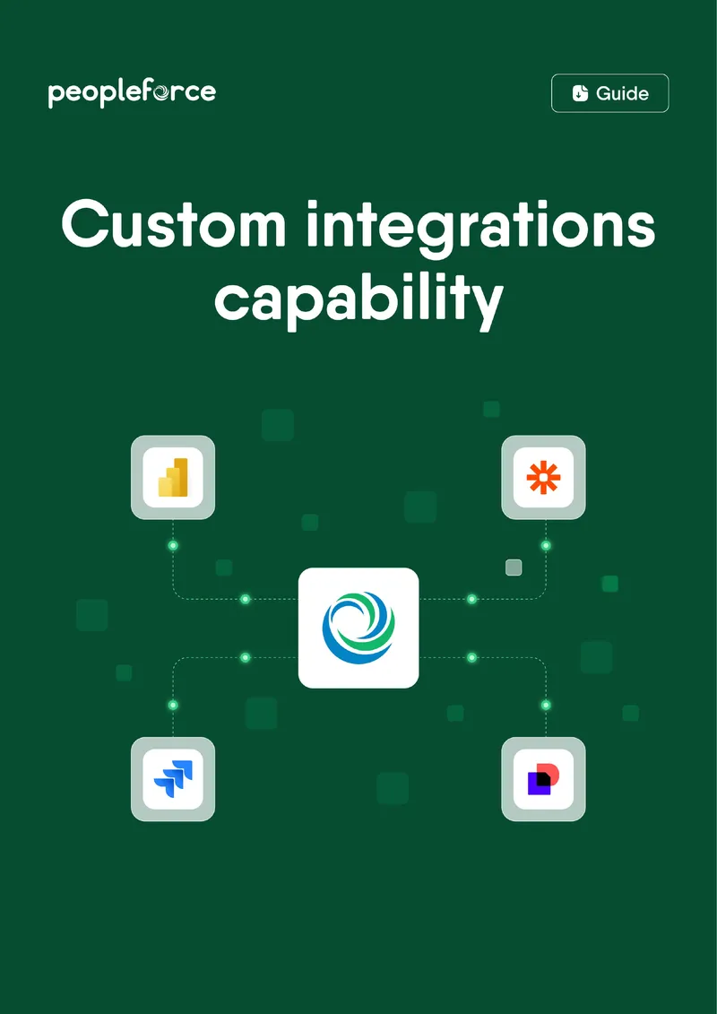 Integration Guide for PeopleForce API and Webhooks