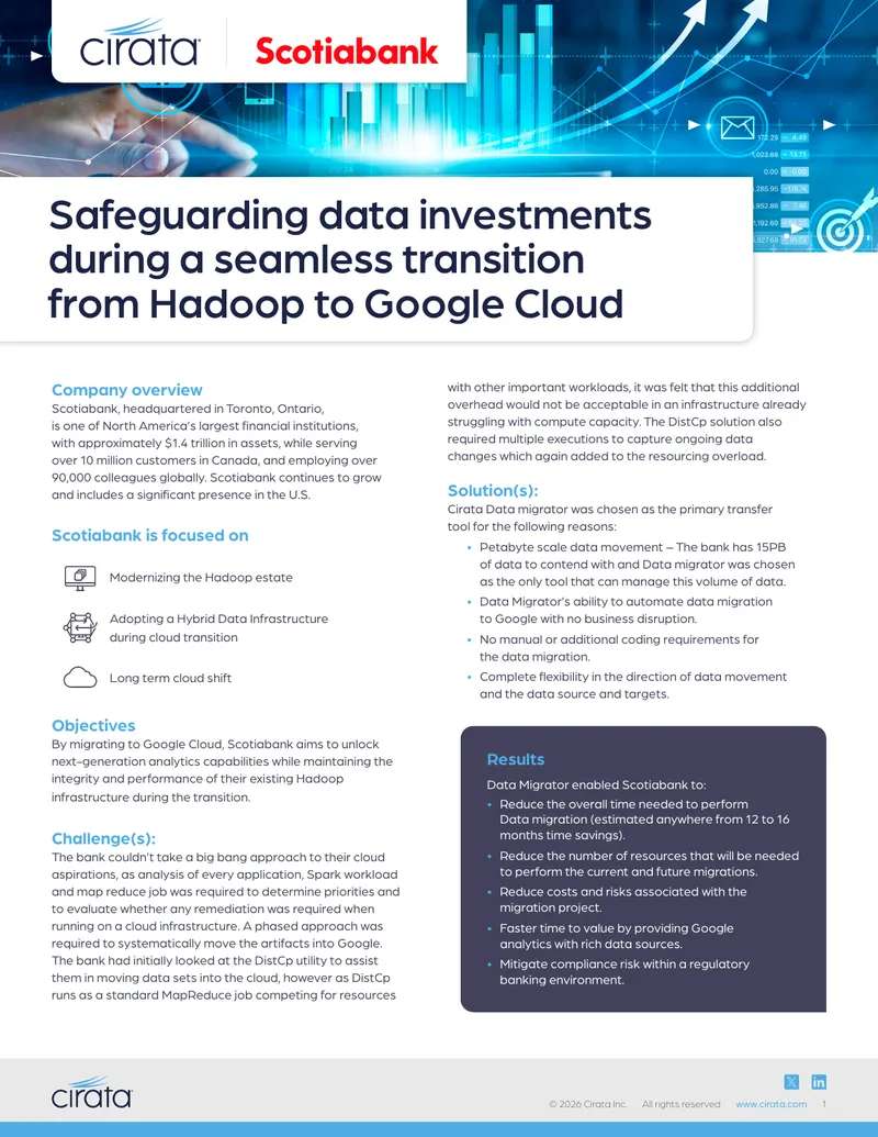 Data Migration Strategy from Hadoop to Google Cloud