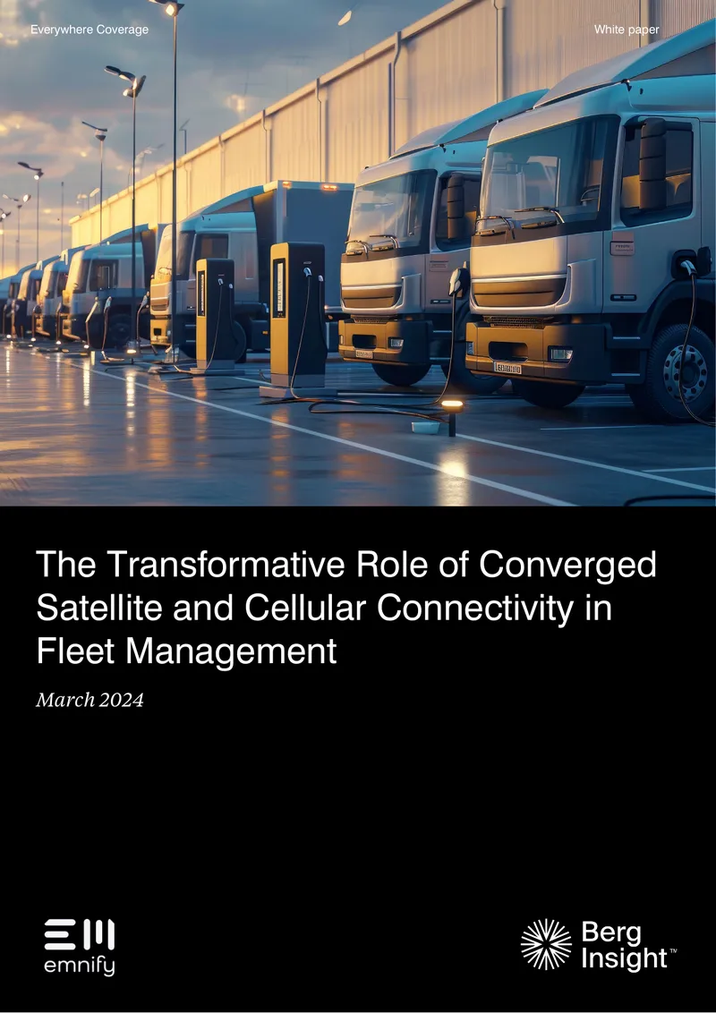 Converged Satellite and Cellular Connectivity in Fleet Management