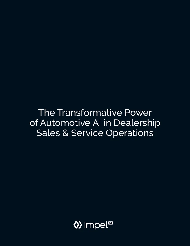 Automotive AI Impact on Dealership Sales and Service