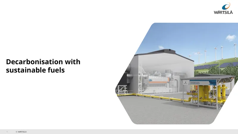 Decarbonisation Strategies with Sustainable Fuels