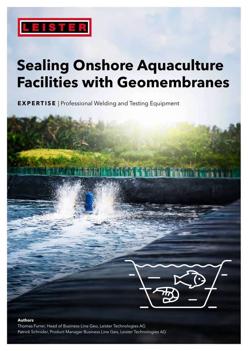 Sealing Onshore Aquaculture Facilities with Geomembranes