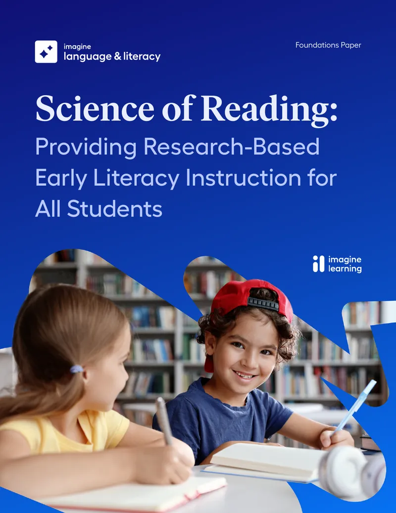 Science of Reading Early Literacy Instruction Framework