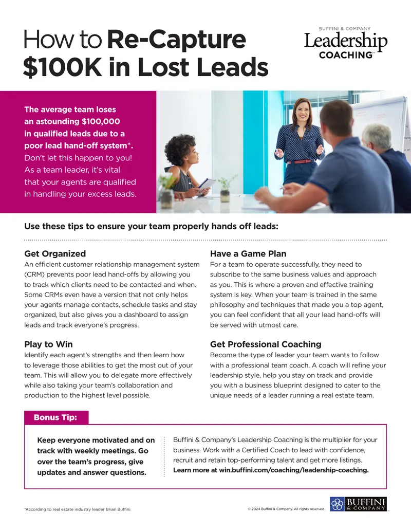 Strategies to Re-Capture Lost Leads in Real Estate