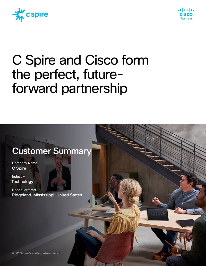 C Spire and Cisco Partnership Case Study