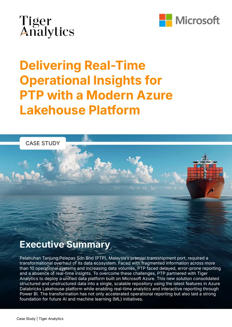 Real-Time Operational Insights for PTP with Azure Lakehouse