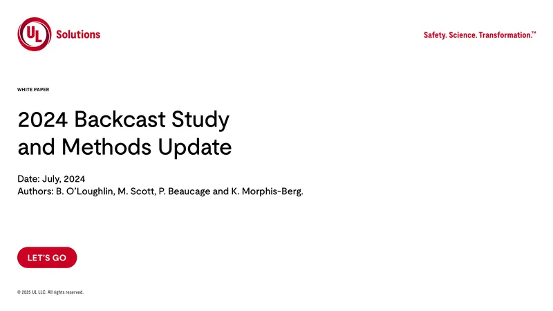 2024 Backcast Study and Methods Update