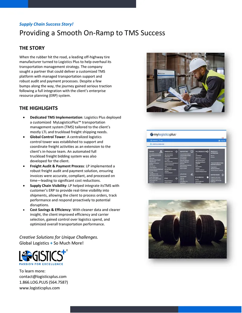 Transportation Management System Implementation Case Study