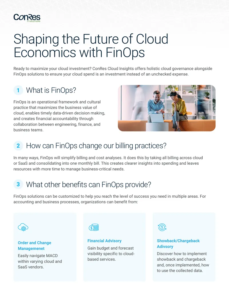 FinOps Framework for Cloud Economics Optimization