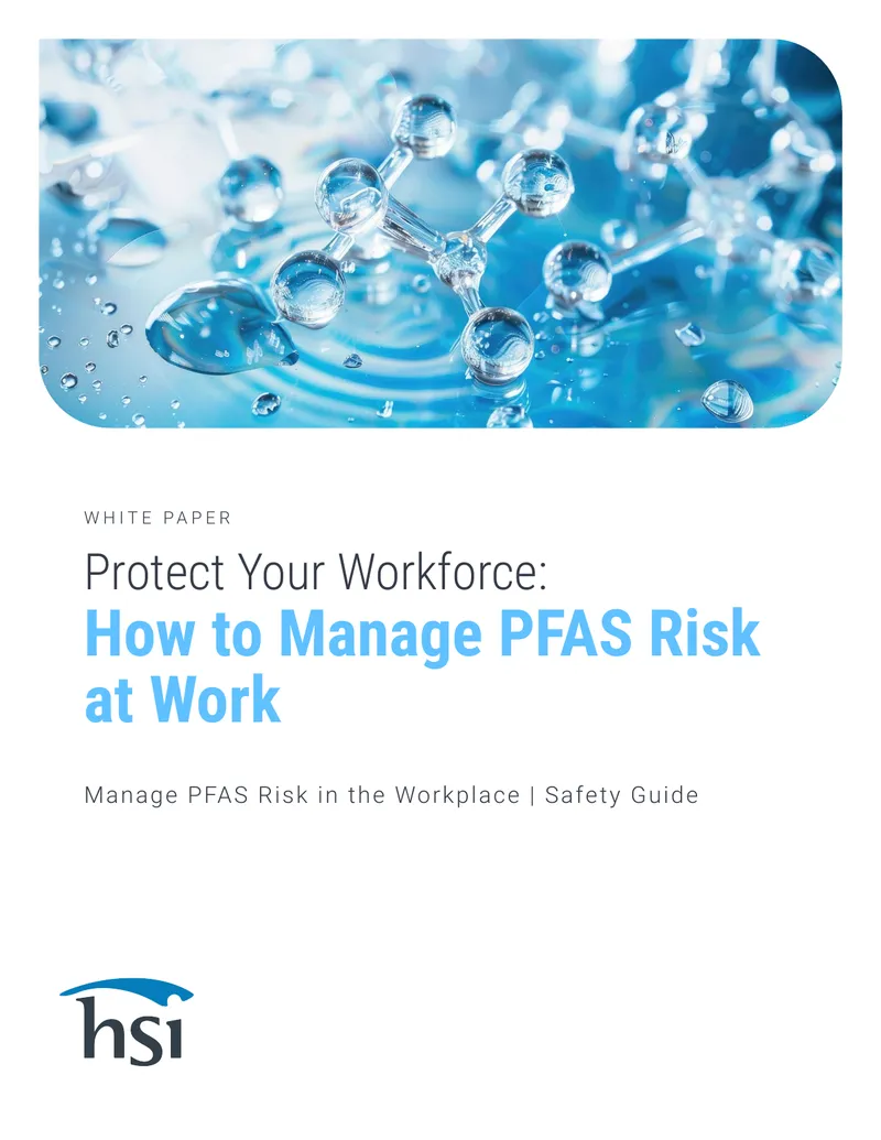 Manage PFAS Risk in the Workplace Safety Guide