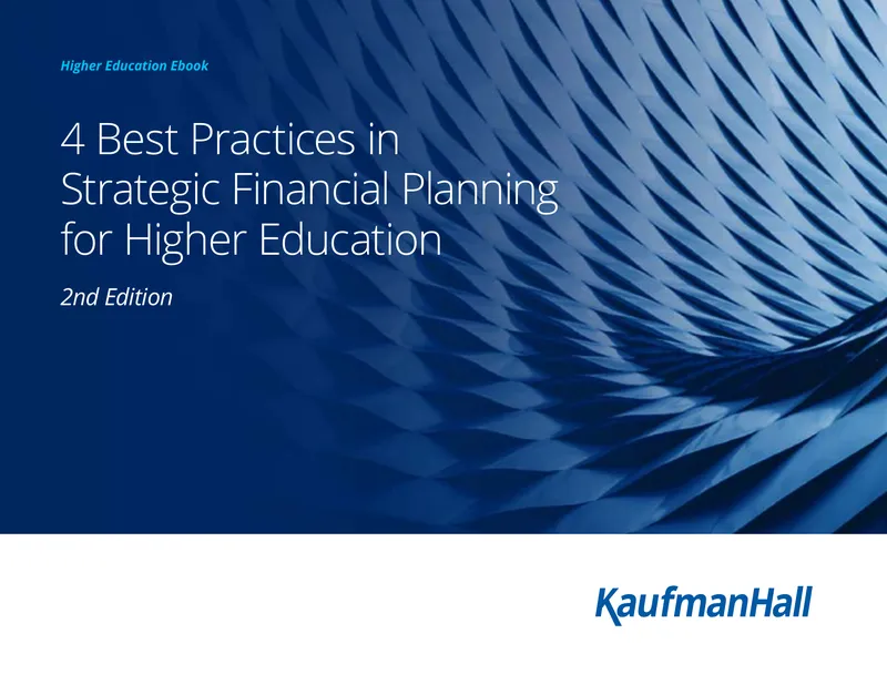 Best Practices in Strategic Financial Planning for Higher Education