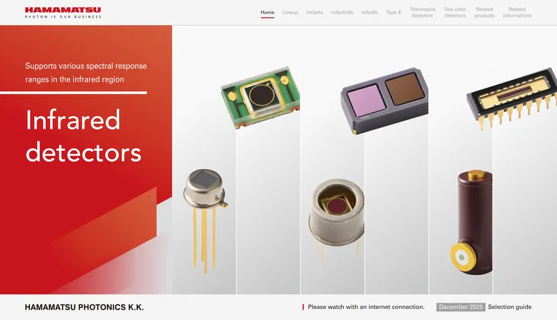Infrared Detectors Selection Guide