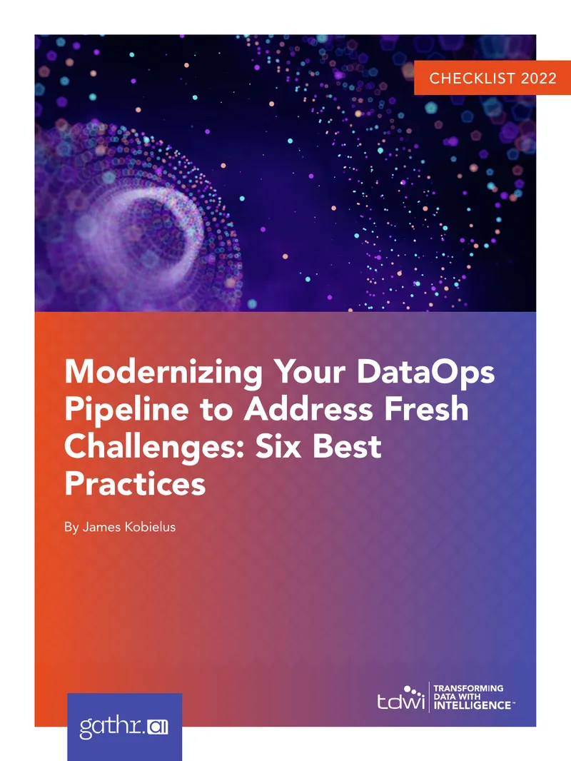 Checklist for Modernizing DataOps Pipeline
