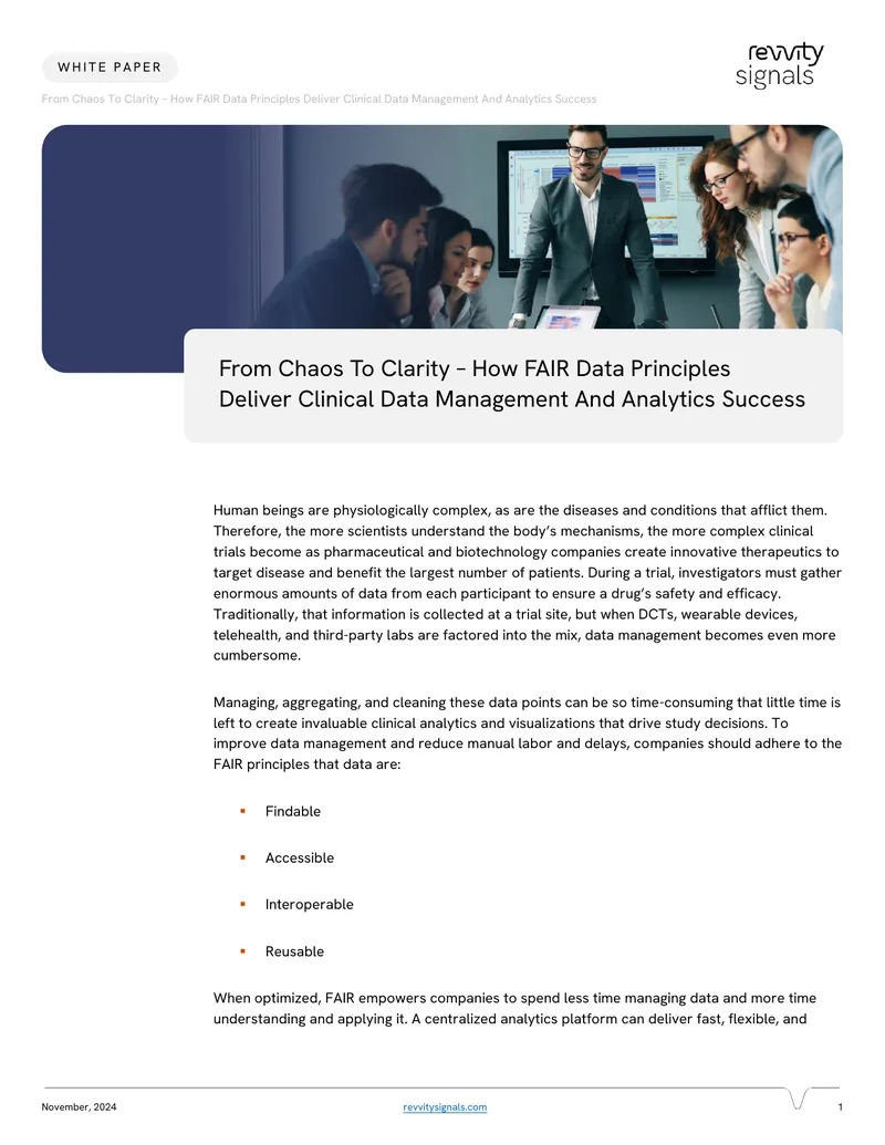 FAIR Data Principles in Clinical Data Management
