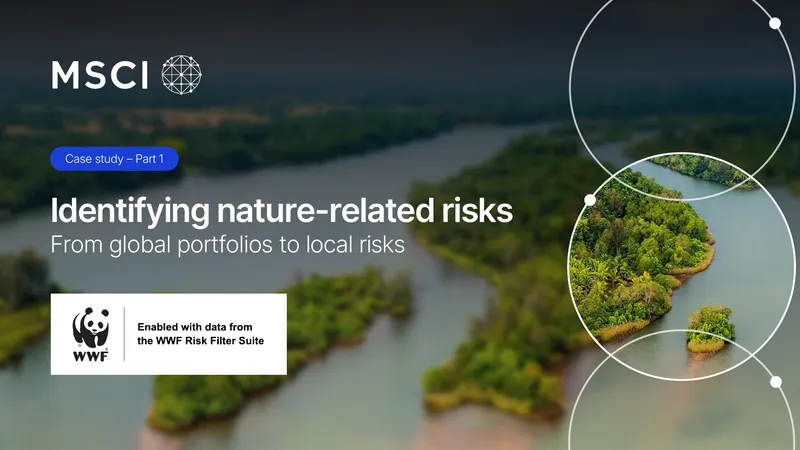 Identifying Nature-Related Risks in Financial Portfolios