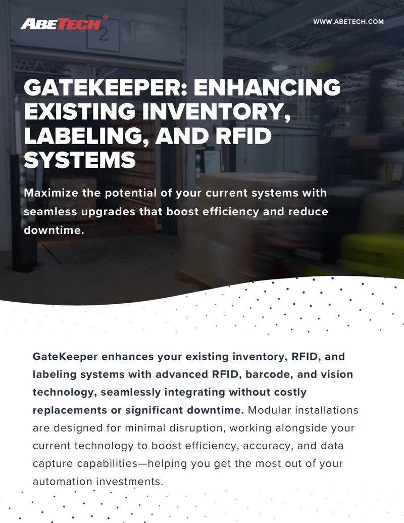GateKeeper System Integration for Inventory and Labeling