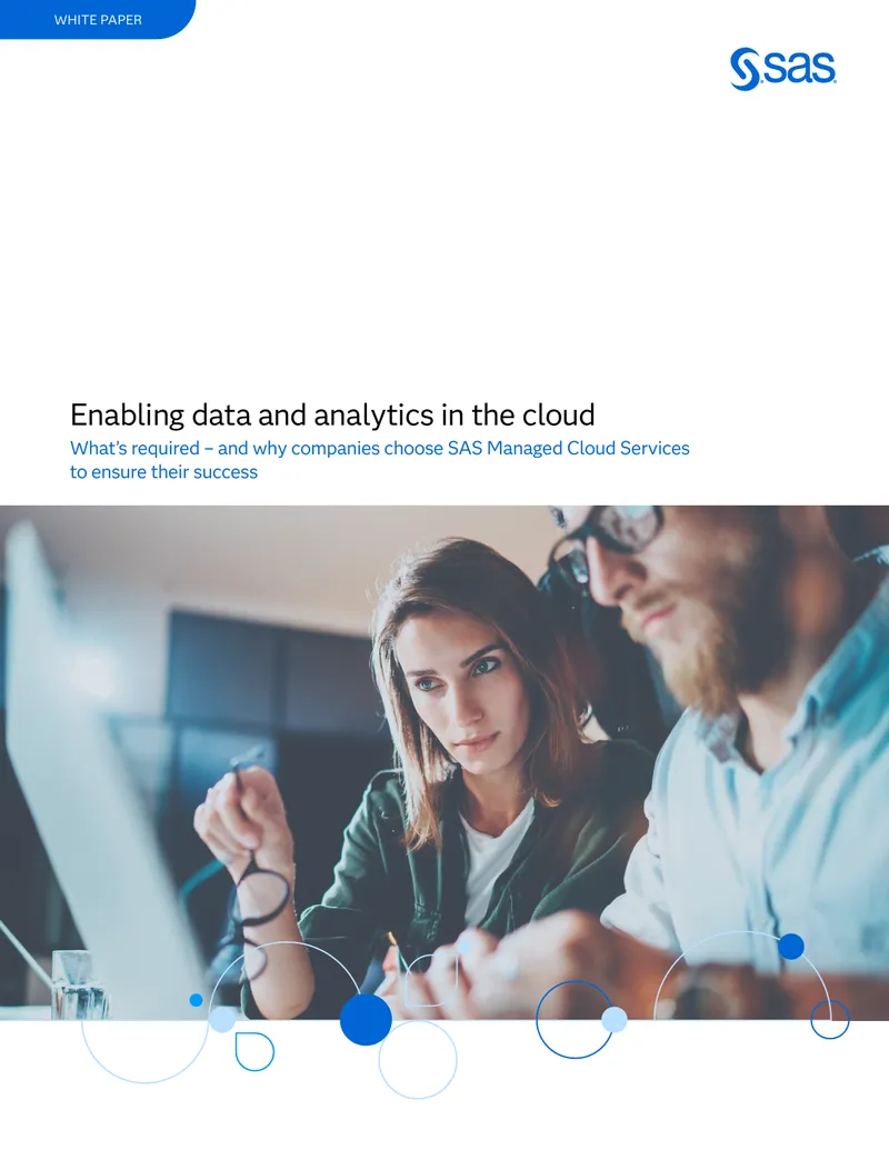 SAS Managed Cloud Services for Analytics Deployment