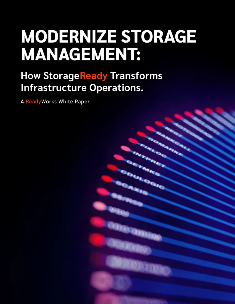 Modernizing Storage Management with StorageReady