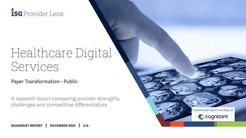 Healthcare Digital Services Quadrant Report December 2024 preview page 1