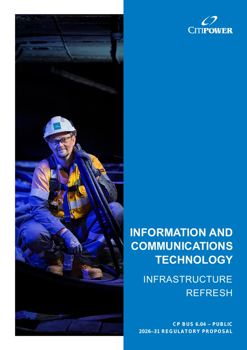 Information and Communications Technology Infrastructure Refresh Proposal