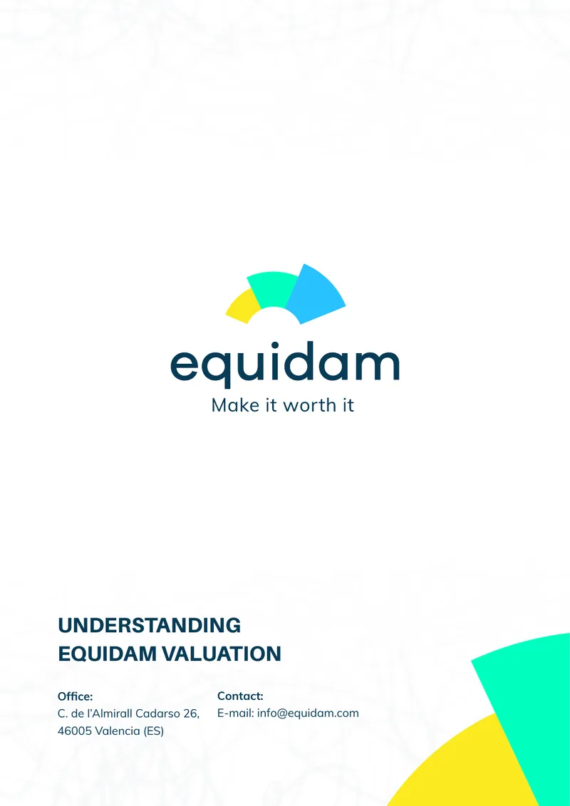 Equidam Valuation Methodology Overview