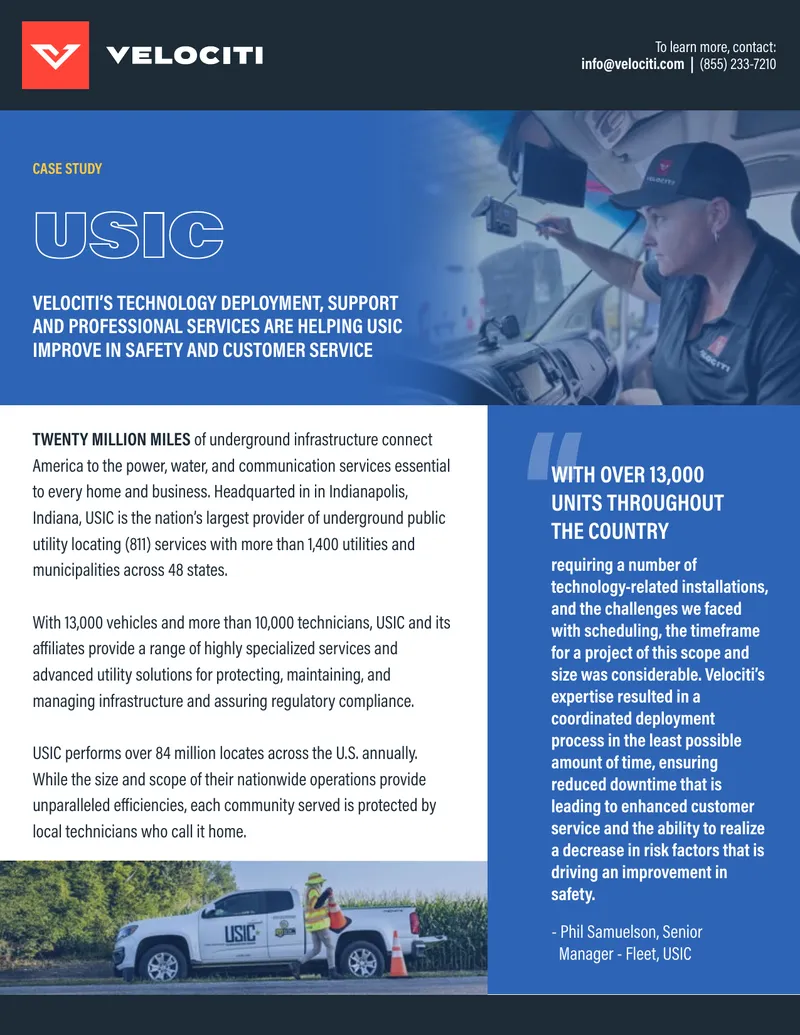USIC Technology Deployment Case Study