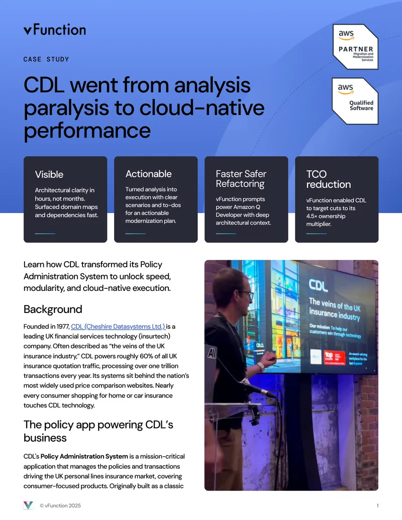 CDL Policy Administration System Modernization Case Study
