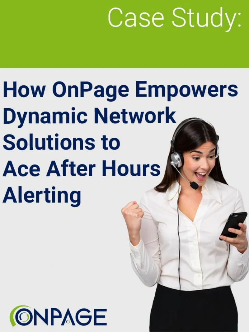 Incident Management Improvement with OnPage