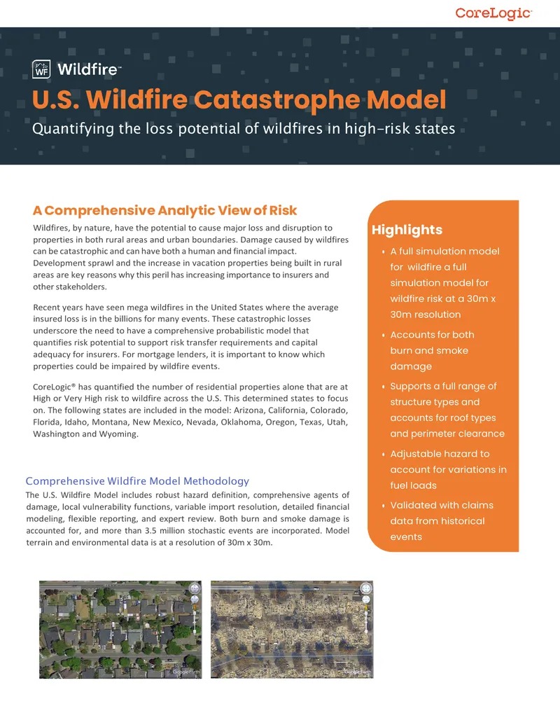 U.S. Wildfire Risk Assessment Model Overview
