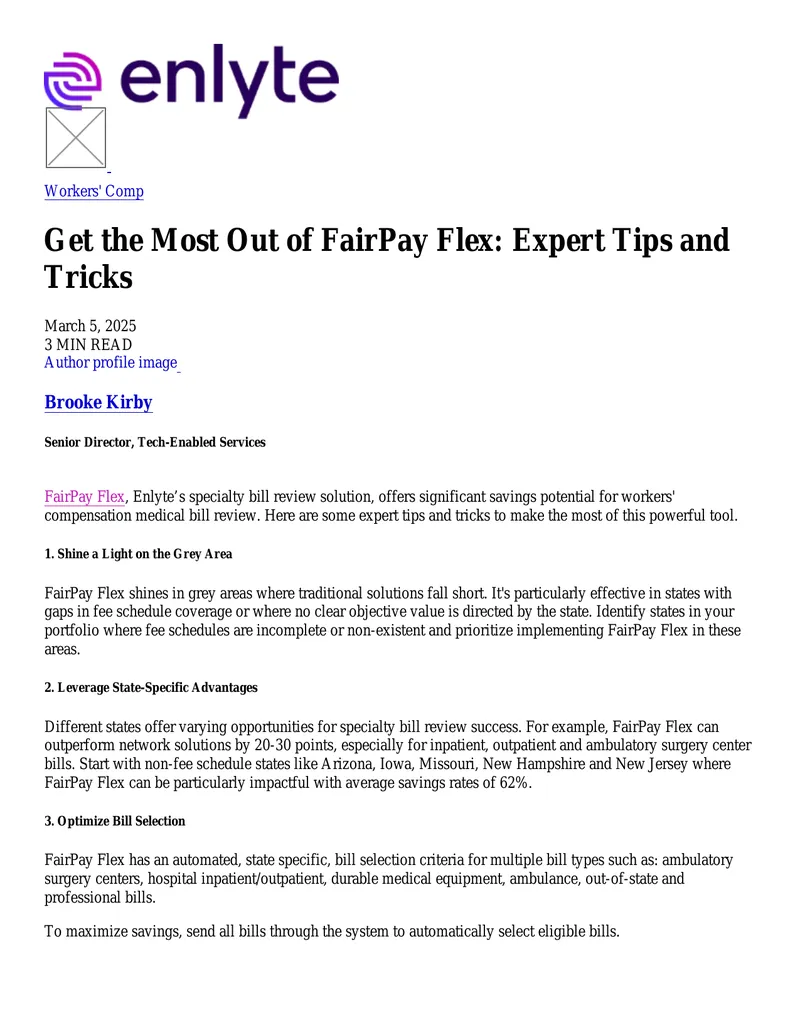 Expert Tips for Maximizing FairPay Flex Benefits