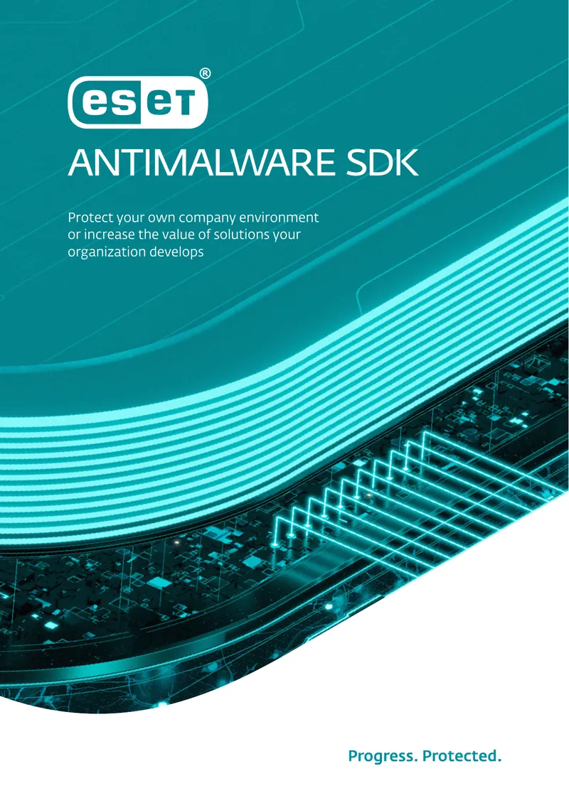 ESET Anti-Malware Software Development Kit Overview
