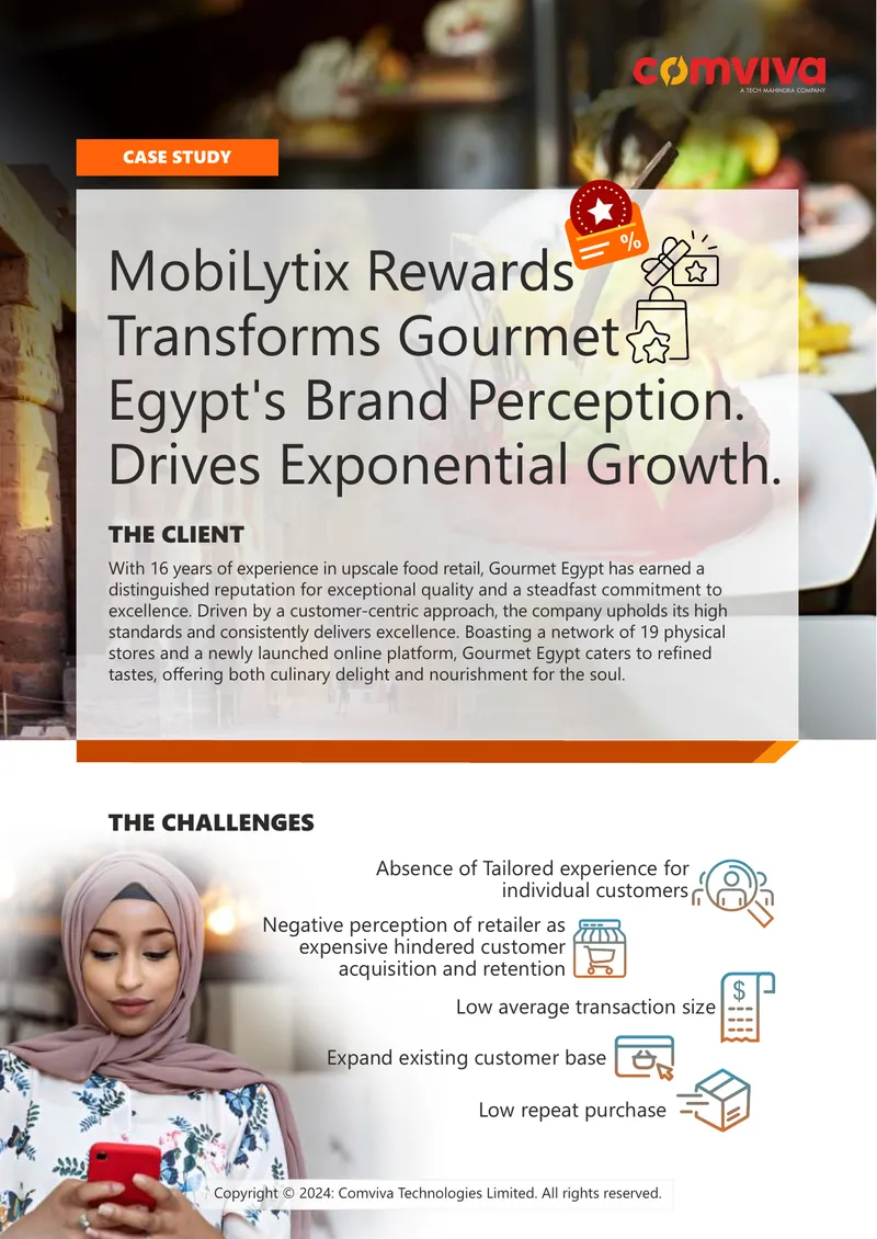 MobiLytix Rewards Case Study for Gourmet Egypt