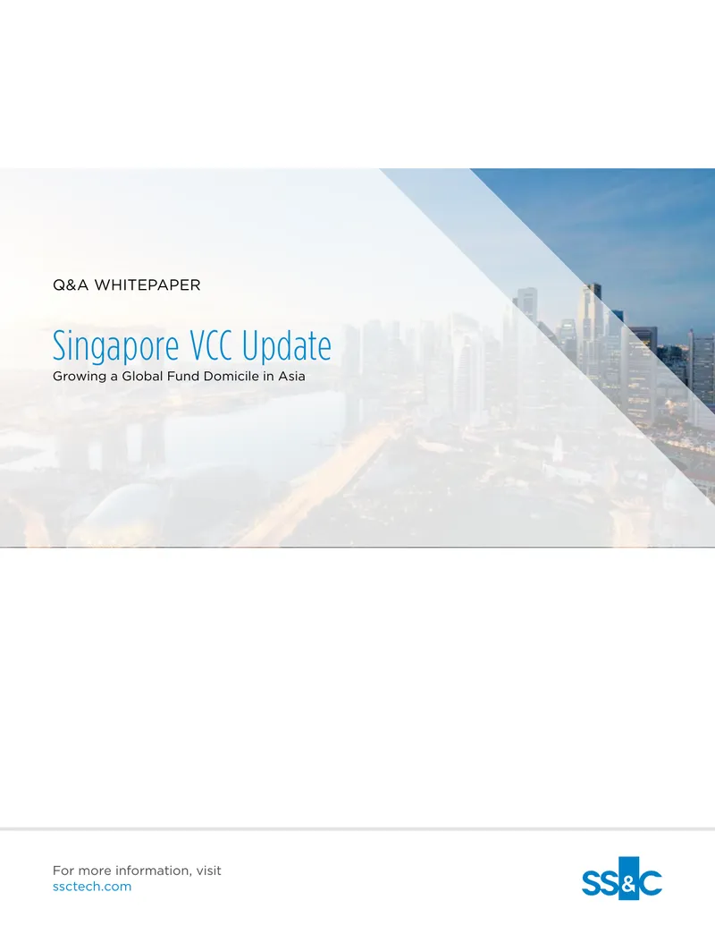 Singapore VCC Update on Fund Domicile Growth preview page 1