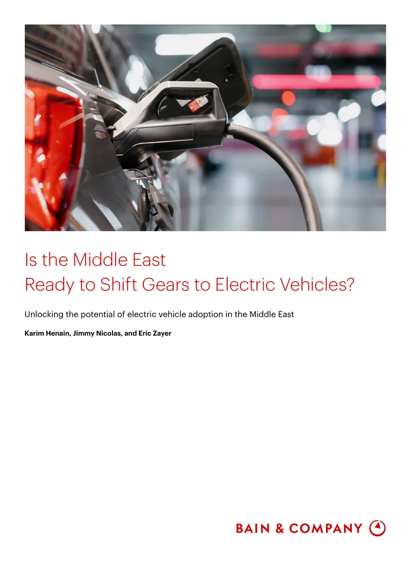 Electric Vehicle Market Potential in the Middle East