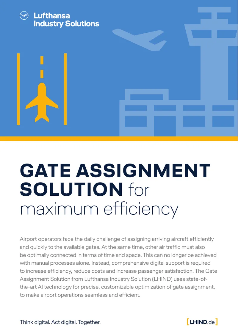 Gate Assignment Solution for Airport Efficiency