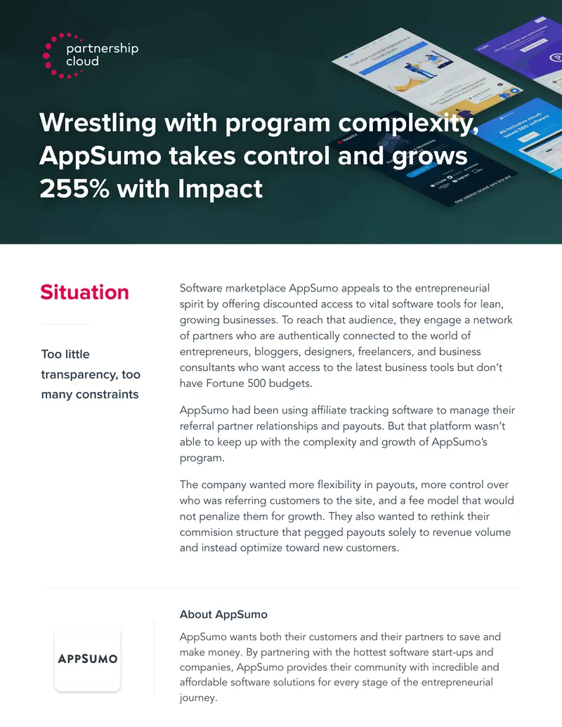 Optimizing Partnership Programs for Growth