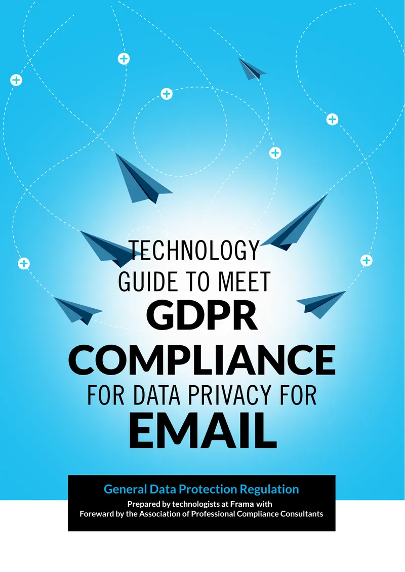 Guide to Meet GDPR Compliance for Data Privacy in Email