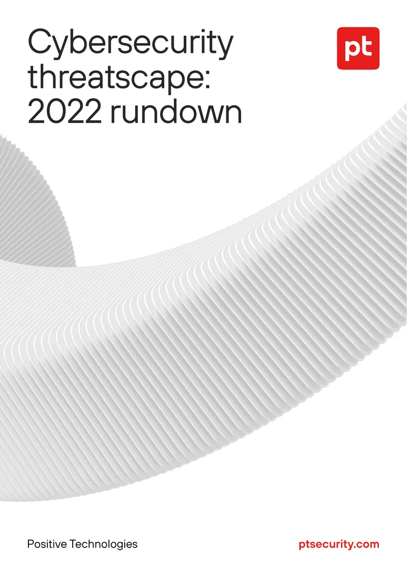 Cybersecurity Threatscape 2022 Report