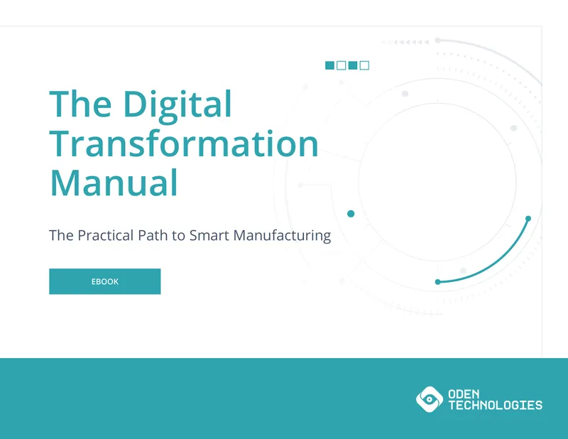 Digital Transformation Manual for Smart Manufacturing