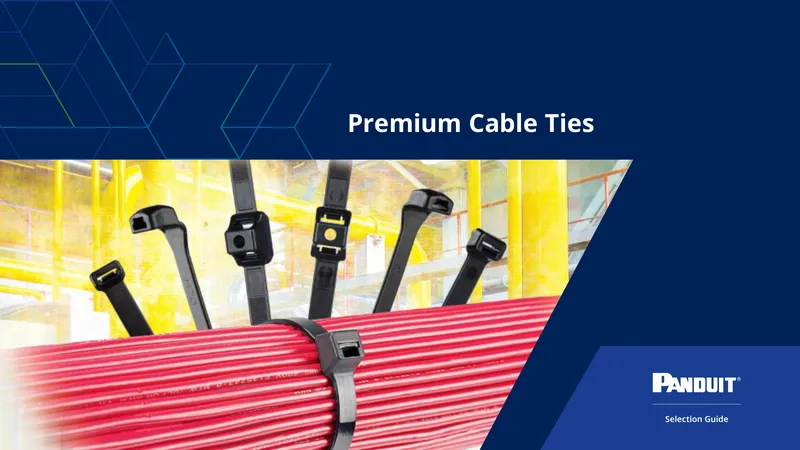 Premium Cable Tie Selection Guide