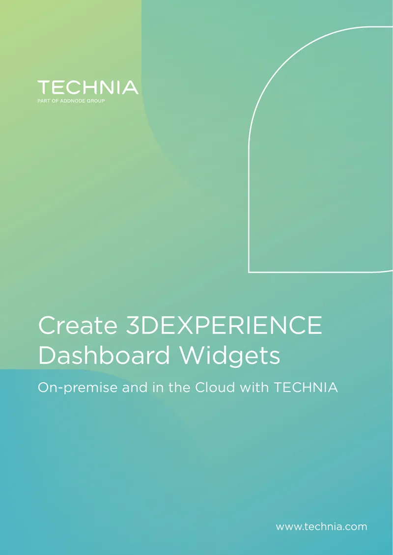 3DEXPERIENCE Dashboard Widget Creation Guide