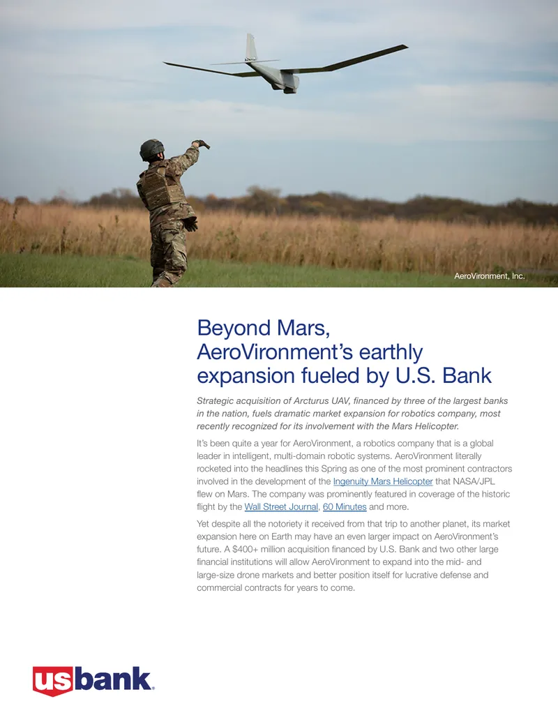 AeroVironment Expansion and Acquisition Details