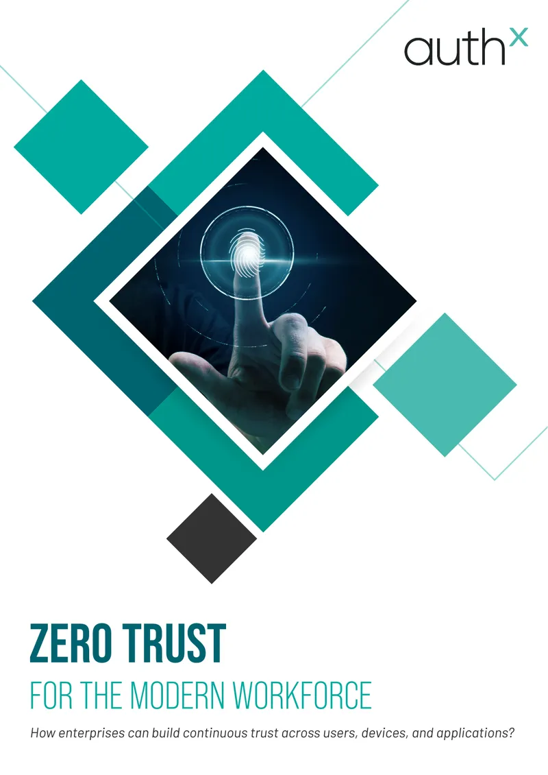 Zero Trust Framework for Modern Workforce Security