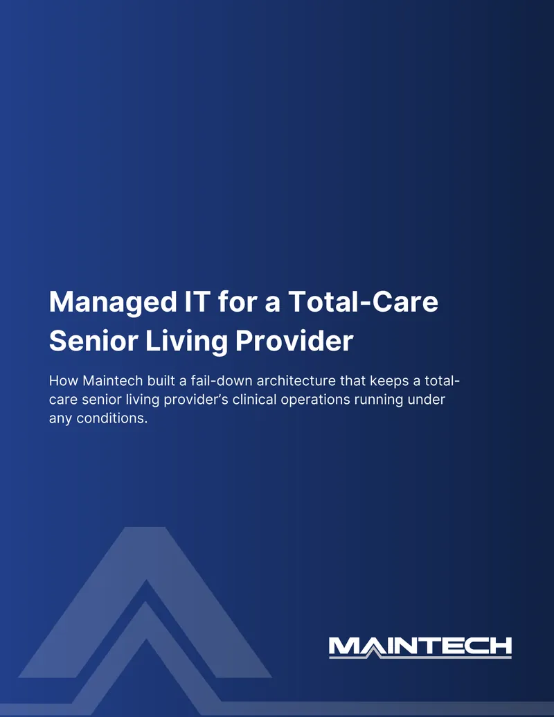 Managed IT Services for Senior Living Provider