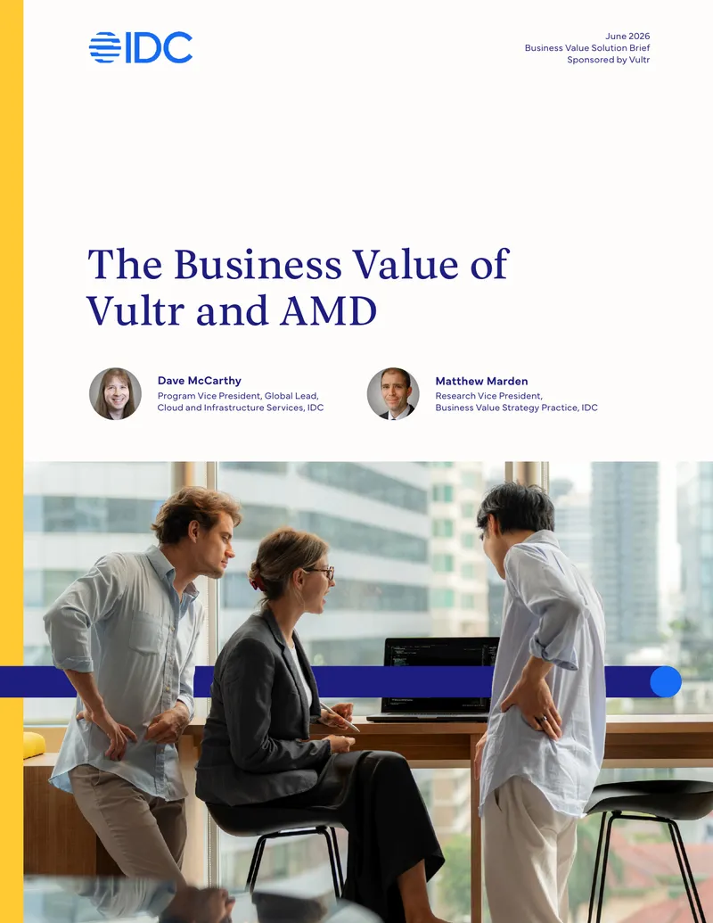 Business Value Solution Brief for Vultr and AMD