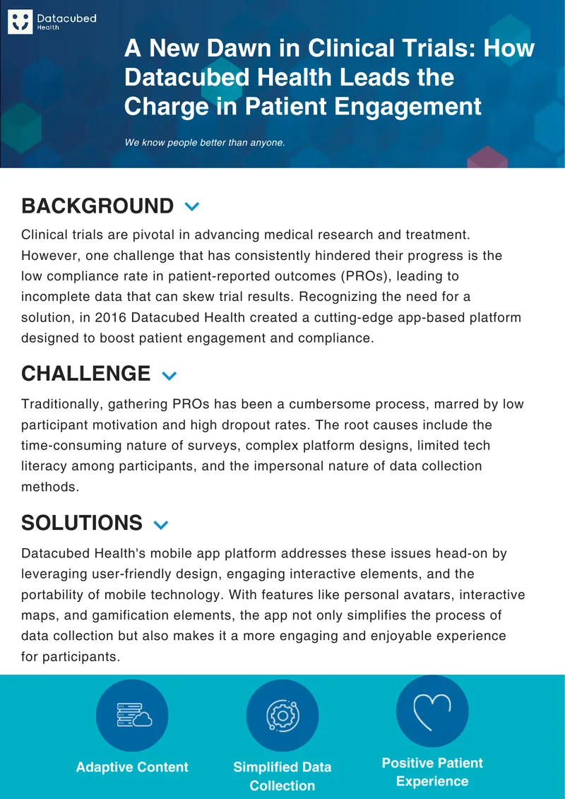 Patient Engagement in Clinical Trials Using Mobile Technology