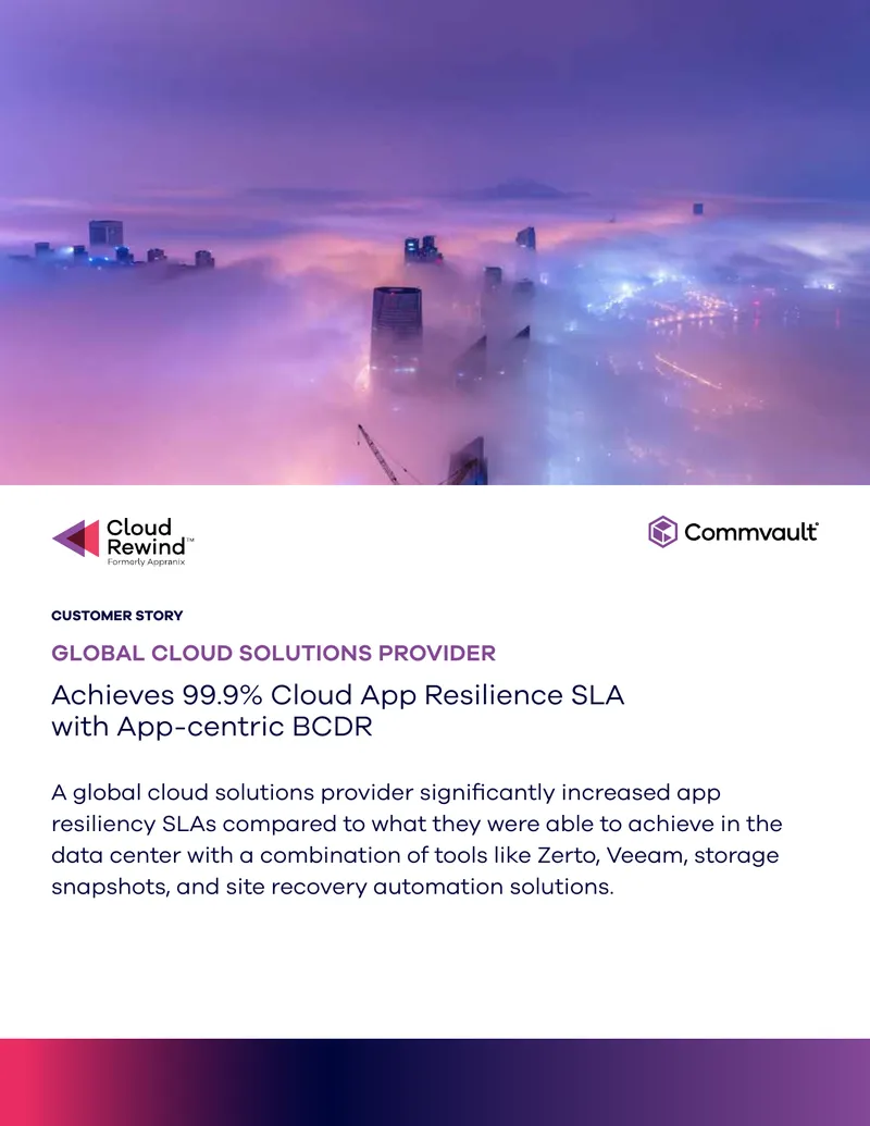 Cloud Application Resilience Solution Implementation
